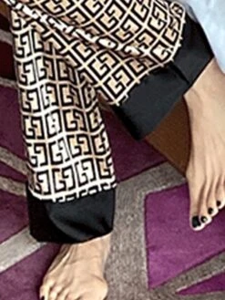 Women's Loungewear Sets 2 Pieces Grid / Plaid Fashion Casual Comfort Street Daily Date Polyester Breathable V Wire Long Sleeve Pant Button Fall Winter Black 21 Women's Loungewear Sets 2 Pieces Grid / Plaid Fashion Casual Comfort Street Daily Date Polyester Breathable V Wire Long Sleeve Pant Button Fall Winter Black -Deals The Sexy Bra Store tjsyqc1692257141840