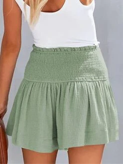 Women's Loungewear Pants Pure Color Simple Basic Casual Home Daily Vacation Cotton Breathable Shorts Summer Spring Black White -Deals The Sexy Bra Store tmrrce1679462570499