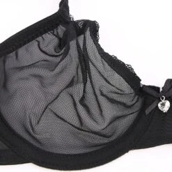 Women's Bras & Bralettes Lace Bras Underwire Bra 3/4 Cup Solid Color Micro-elastic Breathable Casual Daily Flesh-colored / 1 PC -Deals The Sexy Bra Store tndixn1634902748327