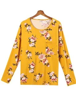 Women's Plus Size Loungewear Sets Stripe Flower Warm Fashion Casual Home Street Daily Polyester Warm Breathable Crew Neck Long Sleeve T Shirt Tee Pant Fall Winter Black Strips Black Daisy -Deals The Sexy Bra Store topmdl1693986237004