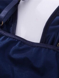 Women's Sexy Bodies Teddies & Bodysuits Pure Color Lovers Hot Home Valentine's Day Polyester Plunging Neck Sleeveless Backless Fall Winter Navy Blue 25 Women's Sexy Bodies Teddies & Bodysuits Pure Color Lovers Hot Home Valentine's Day Polyester Plunging Neck Sleeveless Backless Fall Winter Navy Blue -Deals The Sexy Bra Store trnygl1661501475151