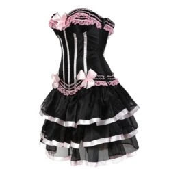 Women's Plus Size Corsets Halloween Country Bavarian Overbust Corset Corset Dresses Classic Retro Tummy Control Lace Stripe Waves Lace Up Nylon Polyester / Cotton Christmas Wedding Party / Bow 22 Women's Plus Size Corsets Halloween Country Bavarian Overbust Corset Corset Dresses Classic Retro Tummy Control Lace Stripe Waves Lace Up Nylon Polyester / Cotton Christmas Wedding Party / Bow -Deals The Sexy Bra Store ttzcwl1556417807691