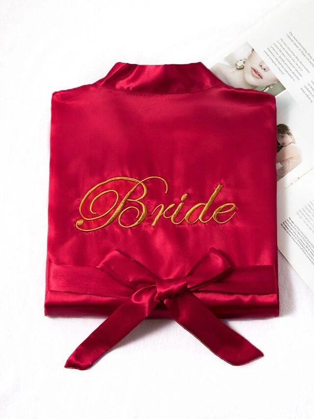 Women's Pajamas Robes Gown Bathrobes Nighty 1 PCS Pure Color Simple Hot Fashion Home Wedding Party Spa Silk Gift Crew Neck Long Sleeve Basic Belt Included Spring Summer White Pink / Satin 5 Women's Pajamas Robes Gown Bathrobes Nighty 1 PCS Pure Color Simple Hot Fashion Home Wedding Party Spa Silk Gift Crew Neck Long Sleeve Basic Belt Included Spring Summer White Pink / Satin - Image 5