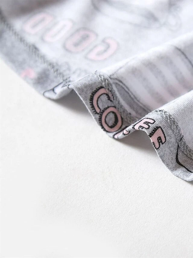 Women's Pajamas Pajama Top And Pant Sets Cat Butterfly Casual Comfort Sweet Home Daily Bed Cotton Breathable V Wire Short Sleeve T Shirt Tee Pant Elastic Waist Summer Spring Pink Blue 18 Women's Pajamas Pajama Top And Pant Sets Cat Butterfly Casual Comfort Sweet Home Daily Bed Cotton Breathable V Wire Short Sleeve T Shirt Tee Pant Elastic Waist Summer Spring Pink Blue - Image 18