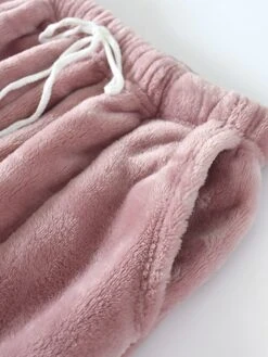 Women's Pajamas Pants Nighty Pure Color Comfort Soft Plush Home Daily Bed Flannel Comfort Warm Long Pant Pocket Elastic Waist Winter Fall Lotus Pink Black 12 Women's Pajamas Pants Nighty Pure Color Comfort Soft Plush Home Daily Bed Flannel Comfort Warm Long Pant Pocket Elastic Waist Winter Fall Lotus Pink Black -Deals The Sexy Bra Store uhoaya1669892346017