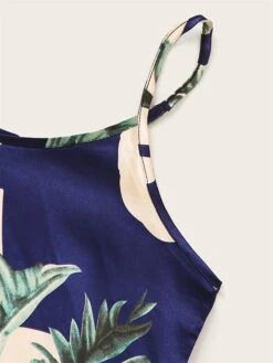 Women's Pajamas Pajama Top And Pant Sets Star Leaves Casual Comfort Sweet Home Daily Bed Satin Breathable Straps Sleeveless Strap Top Shorts Backless Spring Fall Black White -Deals The Sexy Bra Store uhzkmt1677650265034