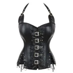 Women's Sexy Lingerie Sexy Bodies Pure Color Fashion Gothic Punk & Gothic Home Halloween Street Polyester Breathable Straps Sleeveless Backless Summer Spring Black Brown -Deals The Sexy Bra Store uidyjn1691133278581
