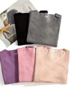 Winter Thermal Underwear For Women Long Johns Top Fleece Lined Ultra Soft -Deals The Sexy Bra Store ujzqot1664193810692