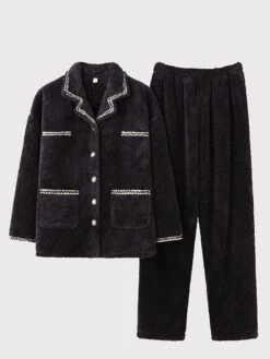 Women's Pajamas Sets Pure Color Warm Comfort Soft Home Daily Bed Flannel Warm Breathable Crew Neck Long Sleeve Cardigan Pant Button Pocket Fall Winter JY5128 JY5136 29 Women's Pajamas Sets Pure Color Warm Comfort Soft Home Daily Bed Flannel Warm Breathable Crew Neck Long Sleeve Cardigan Pant Button Pocket Fall Winter JY5128 JY5136 -Deals The Sexy Bra Store ukqcol1693206681507