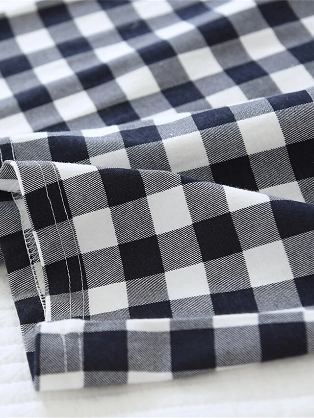 Women's Xmas Loungewear Pants Grid / Plaid Basic Casual Comfort Christmas Cotton Breathable Pant Elastic Waist Fall Winter Black Pink 14 Women's Xmas Loungewear Pants Grid / Plaid Basic Casual Comfort Christmas Cotton Breathable Pant Elastic Waist Fall Winter Black Pink - Image 14