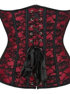 Corset Women's Corsets Trachtenmieder Halloween Club Oktoberfest Costume Red Country Bavarian Breathable Buckle Lace Up Backless Tummy Control Lace Summer Spring -Deals The Sexy Bra Store ussuzj1656410675242