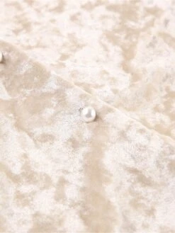 Women's Pajamas Sets Pure Color Warm Fashion Casual Home Daily Bed Velvet Warm Breathable Lapel Long Sleeve Shirt Pant Button Fall Winter Beige -Deals The Sexy Bra Store uveysk1693206748402