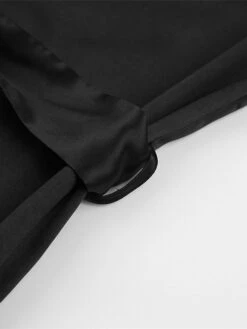 Women's Pajamas Robes Gown Bathrobes Nighty 1 PCS Pure Color Fashion Comfort Satin Home Daily Bed Satin Breathable Gift V Wire Long Sleeve Feather Spring Summer Black Purple -Deals The Sexy Bra Store uyyifx1646302412500