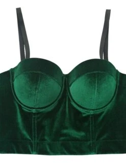 Corset Women's Corset Tops Prom Party & Evening Club Black Wine Green Sexy Overbust Corset Buckle Backless Tummy Control Pure Color Summer Spring