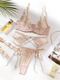 Women's Sexy Lingerie Sets Christmas Pure Color Lovers Hot Xmas Polyester Breathable Straps Sleeveless Backless Summer Spring Black Wine -Deals The Sexy Bra Store uzthww1695712954597