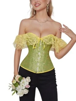 Women's Plus Size Corsets Halloween Waist Trainer Body Shaper Pure Color Sport Simple Casual Daily Going Out Polyester Breathable Short Sleeve Summer Spring Black White -Deals The Sexy Bra Store vcsomn1691133292070