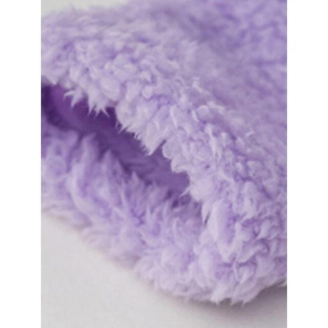 Women's Hooded Teddy Romper Pajamas Solid Warm Fashion Simple Street Daily Vacation Hoodie Long Sleeve Fall Winter Black Purple 18 Women's Hooded Teddy Romper Pajamas Solid Warm Fashion Simple Street Daily Vacation Hoodie Long Sleeve Fall Winter Black Purple - Image 18