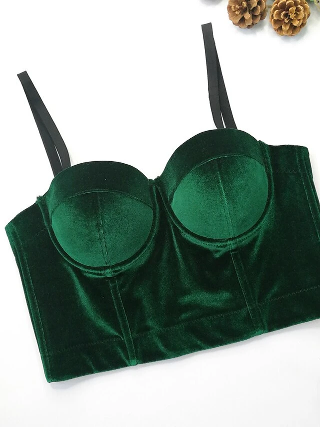 Corset Women's Corset Tops Prom Party & Evening Club Black Wine Green Sexy Overbust Corset Buckle Backless Tummy Control Pure Color Summer Spring 20 Corset Women's Corset Tops Prom Party & Evening Club Black Wine Green Sexy Overbust Corset Buckle Backless Tummy Control Pure Color Summer Spring - Image 20