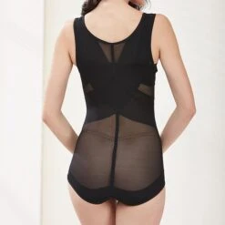 Corset Women's Bodysuits Shapewears Home Office Christmas Bed Plus Size Black Purple Apricot Sport Seamless Sexy Buckle Seamed Criss Cross Classic Tummy Control Solid Color Pure Color Summer Spring -Deals The Sexy Bra Store vgxmdj1656667942567