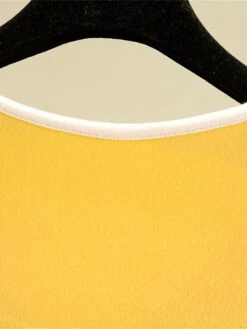 Women's Pajamas Sets Patchwork Warm Fashion Plush Home Daily Bed Cotton Warm Breathable V Wire Long Sleeve Shirt Pant Button Fall Winter Korean Fans Yellow -Deals The Sexy Bra Store vidymp1695281893106