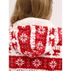 Women's Pajamas Jumpsuit Elk Snowflake Warm Fashion Casual Xmas Home Christmas Daily Polyester Breathable Hoodie Long Sleeve Pocket Fall Winter Black White 35 Women's Pajamas Jumpsuit Elk Snowflake Warm Fashion Casual Xmas Home Christmas Daily Polyester Breathable Hoodie Long Sleeve Pocket Fall Winter Black White -Deals The Sexy Bra Store vqdqvh1692348369498