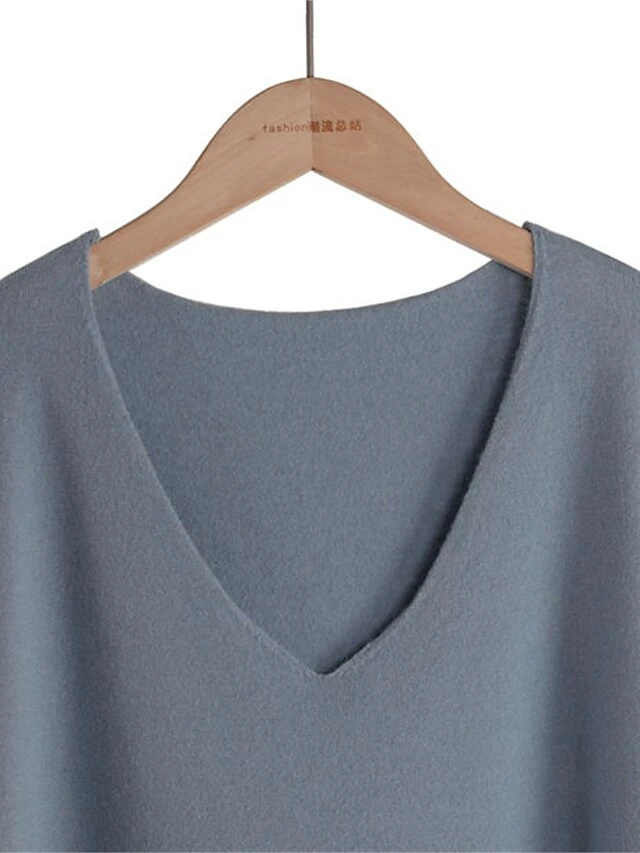 Women's Loungewear Top Pure Color Simple Casual Comfort Home Daily Going Out Rayon Warm V Wire Long Sleeve Fall Winter Black Yellow 16 Women's Loungewear Top Pure Color Simple Casual Comfort Home Daily Going Out Rayon Warm V Wire Long Sleeve Fall Winter Black Yellow - Image 16