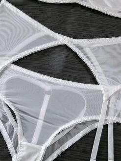 Women's Sexy Lingerie Sets 3 Pieces Pure Color Lovers Hot Undergarments Home Bed Valentine's Day Polyester Breathable Straps Sleeveless Backless Summer Spring Black White 33 Women's Sexy Lingerie Sets 3 Pieces Pure Color Lovers Hot Undergarments Home Bed Valentine's Day Polyester Breathable Straps Sleeveless Backless Summer Spring Black White -Deals The Sexy Bra Store vtkado1697161988840