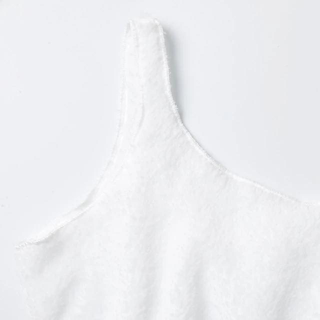 Women's Hooded Pajama Sets 3 Pieces Fluffy Fleece Long Sleeves Coat Shorts Vest For Winter Gift For Valentine's Day 2 Women's Hooded Pajama Sets 3 Pieces Fluffy Fleece Long Sleeves Coat Shorts Vest For Winter Gift For Valentine's Day - Image 2