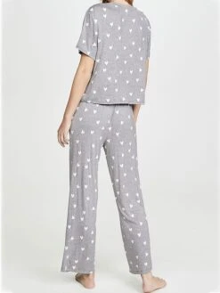 Women's Loungewear Sets Star Simple Casual Comfort Daily Vacation Going Out Polyester Breathable Crew Neck Short Sleeve Pant Elastic Waist Spring Summer Red Light Blue 11 Women's Loungewear Sets Star Simple Casual Comfort Daily Vacation Going Out Polyester Breathable Crew Neck Short Sleeve Pant Elastic Waist Spring Summer Red Light Blue -Deals The Sexy Bra Store vuwrad1676281819104