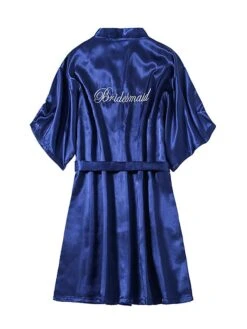 Women's Pajamas Satin & Silk Bathrobe Letter Maillard Fashion Casual Comfort Wedding Party Polyester Short Sleeve Robe Top Embroidery Belt Included Fall Winter Wine Red Tibetan Orchid 14 Women's Pajamas Satin & Silk Bathrobe Letter Maillard Fashion Casual Comfort Wedding Party Polyester Short Sleeve Robe Top Embroidery Belt Included Fall Winter Wine Red Tibetan Orchid -Deals The Sexy Bra Store vvdtmp1692182971960