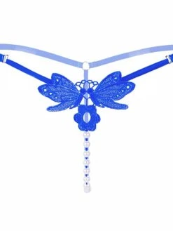 Women's Thong Underwear 5 Pieces Underwear Sexy Lace Hole Color Block Low Waist Sexy 5 Pack-F One-Size -Deals The Sexy Bra Store wkzyrx1619161792567