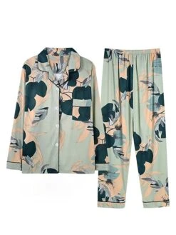 Women's Loungewear Sets 2 Pieces Letter Tie Dye Fashion Casual Comfort Street Daily Date Polyester Breathable Lapel Long Sleeve Pant Pocket Summer Fall Light Pink Lotus Pink -Deals The Sexy Bra Store wmdtmf1691046334577