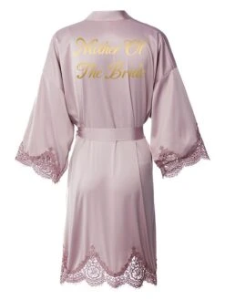 Women's Bathrobe Robes Gown Sleep Shirt Letter Fashion Casual Comfort Wedding Party Satin Breathable V Wire Fall Winter White Bride Sage Bridesmaid -Deals The Sexy Bra Store wosmrv1692779770004