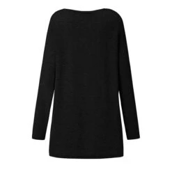 Women's Plus Size Loungewear Top Nighty Pure Color Basic Simple Comfort Home Daily Cotton V Wire Long Sleeve Pocket Spring Fall White Black 37 Women's Plus Size Loungewear Top Nighty Pure Color Basic Simple Comfort Home Daily Cotton V Wire Long Sleeve Pocket Spring Fall White Black -Deals The Sexy Bra Store wotoyc1663062482975