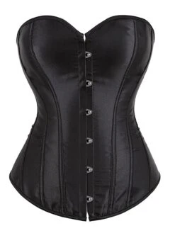 Women's Pink Corsets Dark Blue Corsets Shapewear Pure Color Corsets Party Going Out Club Polyester Breathable Bandeau Sleeveless Backless Summer Spring Black White -Deals The Sexy Bra Store wrbxgi1697170325661