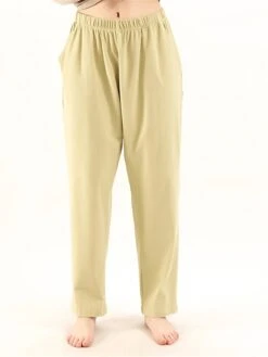 Women's Plus Size Cotton Lounge Pants Pure Color Fashion Casual Comfort Home Street Daily Cotton Warm Gift Pant Pocket Elastic Waist Fall Winter Elegant Black Ivory White -Deals The Sexy Bra Store wwjuly1693986209773