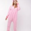 Women's Winter Onesies Pajama For Adult Jumpsuits Animal Cartoon Comfort Soft Plush Home Daily Bed Cotton Warm Hoodie Long Sleeve Hoodie Winter Fall Blue Pink / Flannel / Pjs / Sweet