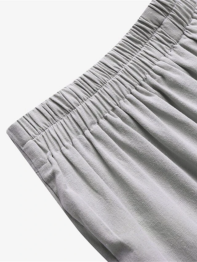 Women's Plus Size Loungewear Sets 2 Pieces Pure Color Fashion Casual Comfort Street Daily Date Cotton Breathable Lapel Long Sleeve Shirts And Wide Leg Pants Button Summer Spring Green Dark Blue 4 Women's Plus Size Loungewear Sets 2 Pieces Pure Color Fashion Casual Comfort Street Daily Date Cotton Breathable Lapel Long Sleeve Shirts And Wide Leg Pants Button Summer Spring Green Dark Blue - Image 4