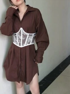 Corset Women's Corset Tops Sexy Underbust Corset Retro Embroidery Lace Lace Flower Buckle Lace Up Polyester Prom Birthday Party Party & Evening Spring & Summer Fall & Winter All Seasons White Black 39 Corset Women's Corset Tops Sexy Underbust Corset Retro Embroidery Lace Lace Flower Buckle Lace Up Polyester Prom Birthday Party Party & Evening Spring & Summer Fall & Winter All Seasons White Black -Deals The Sexy Bra Store wzxyrp1637158127213