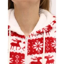 Women's Pajamas Jumpsuit Elk Snowflake Warm Fashion Casual Xmas Home Christmas Daily Polyester Breathable Hoodie Long Sleeve Pocket Fall Winter Black White 34 Women's Pajamas Jumpsuit Elk Snowflake Warm Fashion Casual Xmas Home Christmas Daily Polyester Breathable Hoodie Long Sleeve Pocket Fall Winter Black White -Deals The Sexy Bra Store xdbhwy1692348368063