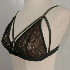 Women's Wireless Bras 3/4 Cup Solid Colored Pure Color Hook & Eye Xmas Christmas Polyester Sexy 1PC Black Wine 28 Women's Wireless Bras 3/4 Cup Solid Colored Pure Color Hook & Eye Xmas Christmas Polyester Sexy 1PC Black Wine -Deals The Sexy Bra Store xgnjfl1656558838405