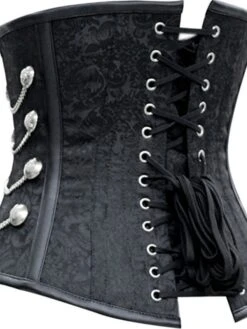 Women's Sexy Lingerie Body Shaper Pure Color Retro Hot Punk & Gothic Home Halloween Bed Polyester Breathable Bandeau Sleeveless Backless Summer Spring Black -Deals The Sexy Bra Store xjmtws1691133281210