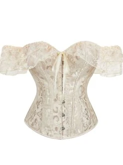 Women's Plus Size Corsets Halloween Waist Trainer Body Shaper Pure Color Sport Simple Casual Daily Going Out Polyester Breathable Short Sleeve Summer Spring Black White -Deals The Sexy Bra Store xmrhlc1691133294468