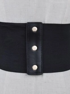 Corset Women's Corsets Corset Tops Party & Evening Valentine's Day Club Black Gold Cotton Breathable Comfortable Underbust Corset Buckle Lace Up Retro Tummy Control Pure Color Summer Fall Winter -Deals The Sexy Bra Store xqhwex1641897049765