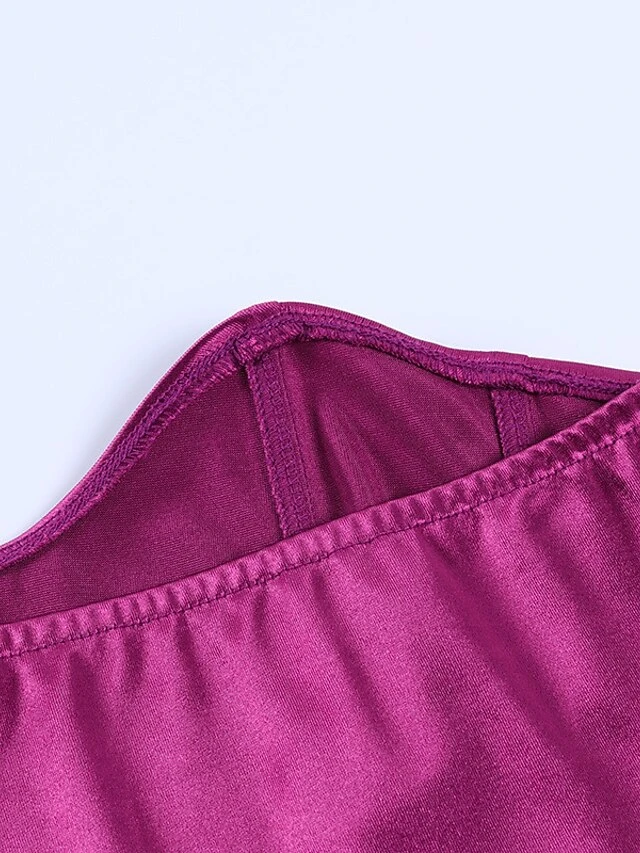 Corset Women's Corset Tops Prom Party & Evening Club Black Purple Brown Sexy Overbust Corset Backless Tummy Control Pure Color Summer Spring 10 Corset Women's Corset Tops Prom Party & Evening Club Black Purple Brown Sexy Overbust Corset Backless Tummy Control Pure Color Summer Spring - Image 10