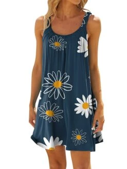 Women's Plus Size Loungewear Nightgown Nightshirt Dress Flower Leaves Casual Comfort Sweet Home Daily Going Out Polyester Breathable Straps Sleeveless Summer Spring Black White 8 Women's Plus Size Loungewear Nightgown Nightshirt Dress Flower Leaves Casual Comfort Sweet Home Daily Going Out Polyester Breathable Straps Sleeveless Summer Spring Black White -Deals The Sexy Bra Store xxtigt1678257327110