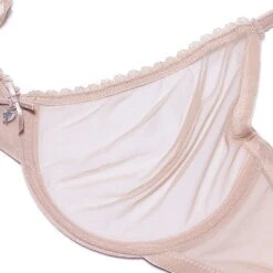 Women's Bras & Bralettes Lace Bras Underwire Bra 3/4 Cup Solid Color Micro-elastic Breathable Casual Daily Flesh-colored / 1 PC -Deals The Sexy Bra Store yedaoq1634902745593