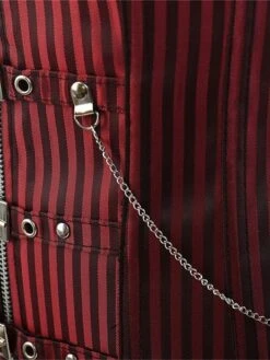 Women's Plus Size Corsets Halloween Waist Trainer Body Shaper Pure Color Sport Simple Casual Daily Going Out Polyester Breathable Sleeveless Summer Spring Black Red -Deals The Sexy Bra Store ygyimh1691133296335