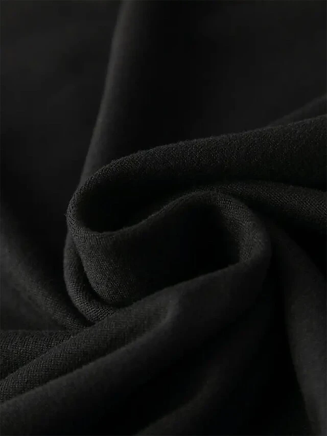 Women's Christmas Pajama Top Letter Santa Claus Warm Comfort Home Daily Spandex Crew Neck Fall Winter Black Red 3 Women's Christmas Pajama Top Letter Santa Claus Warm Comfort Home Daily Spandex Crew Neck Fall Winter Black Red - Image 3