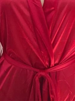 Women's Pajamas Robe Bathrobe Silk Robe Patchwork Fashion Comfort Soft Home Bed Wedding Party Xmas Satin Breathable V Wire Long Sleeve Fall Winter Black Wine -Deals The Sexy Bra Store ykcjjl1694164384896